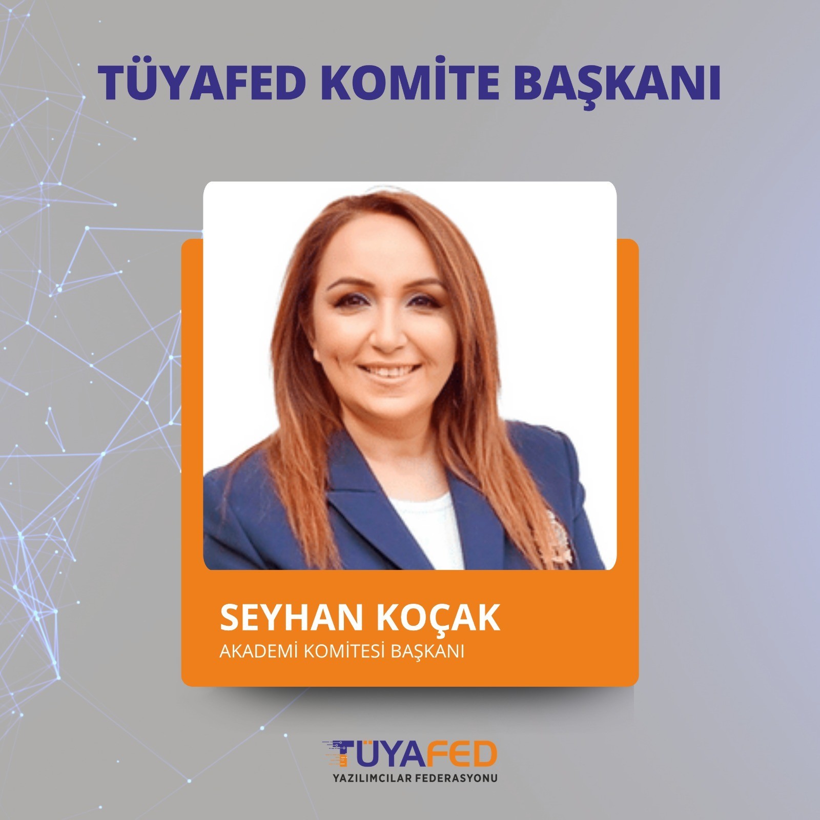 Seyhan Koçak TÜYAFED Akademi Komitesi Başkanı Oldu